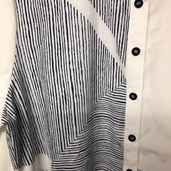 Boyfriends Casual Button Down  Blouse - Picture 5 of 9